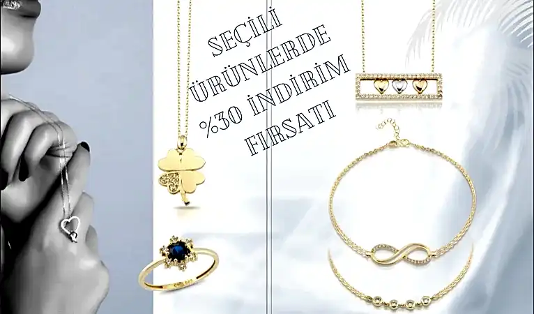 SEÇİLİ ÜRÜNLERDE %30 İNDİRİM FIRSATI !