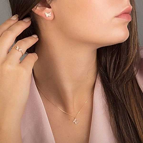 Mineli Kelebek 3'lü Set